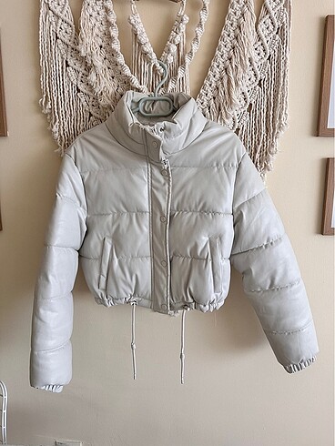 Bershka deri mont