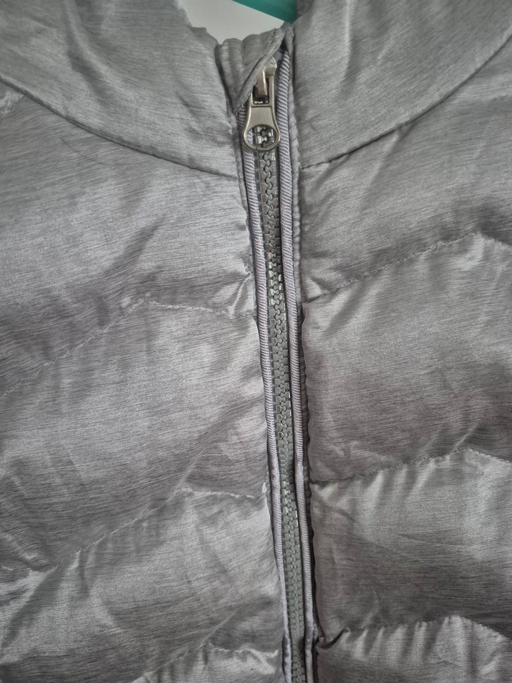 Kız Çocuk Gri Kürklü Street Wear Mont - Görsel 5