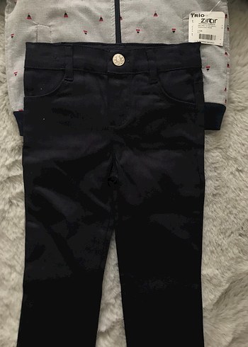 Erkek Çocuk Fermuarlı Ceket 3 lü takım - Görsel 6