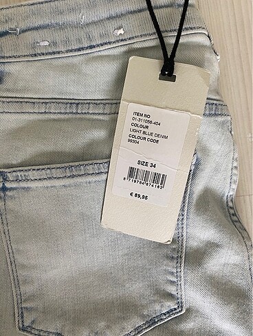 34 Beden Kot Pantolon