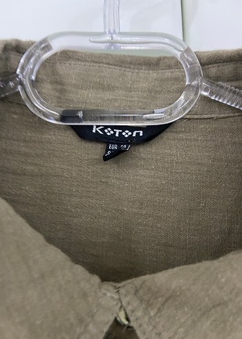 Haki Kadın Gömlek - Görsel 3