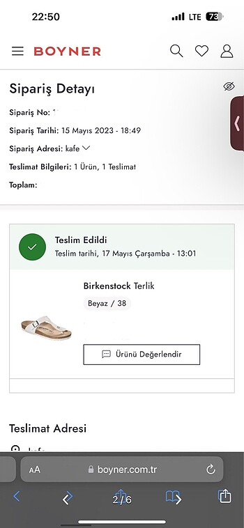 Birkenstock Orijinal Birkenstok yeni terlik