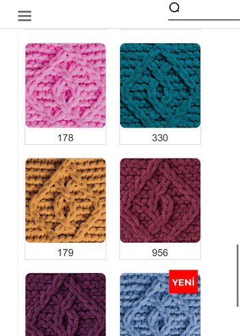  Beden çeşitli Renk Örgü yumoş atkı