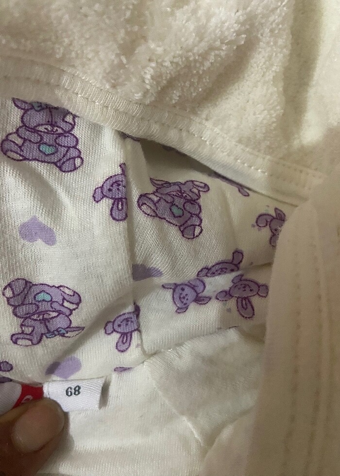 Kışlık bebek tulum - Görsel 3