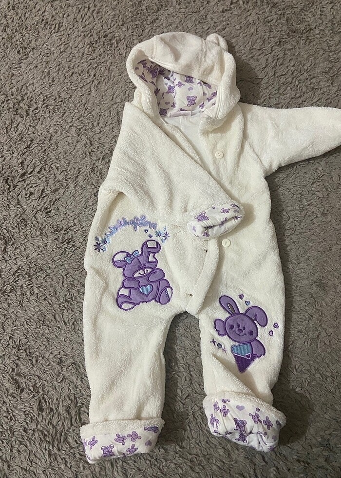 Kışlık bebek tulum - Görsel 2