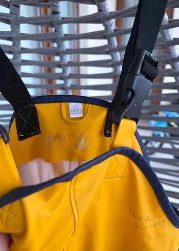 Sarı Çocuk Street Wear Tulum - Görsel 6