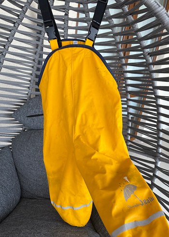 Sarı Çocuk Street Wear Tulum - Görsel 4