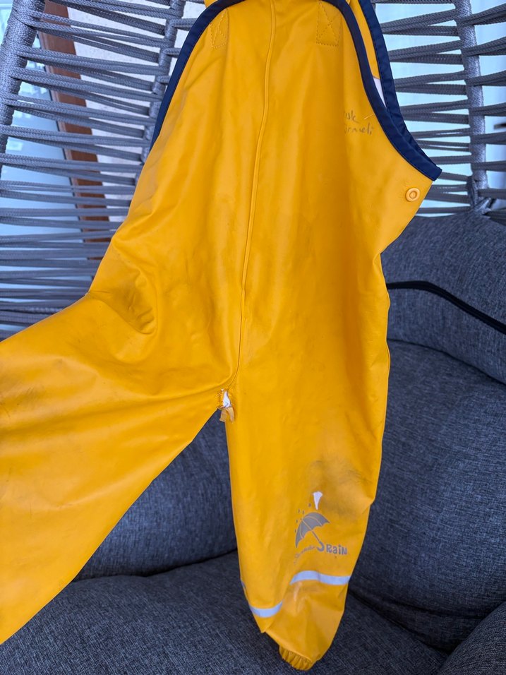 Sarı Çocuk Street Wear Tulum - Görsel 5