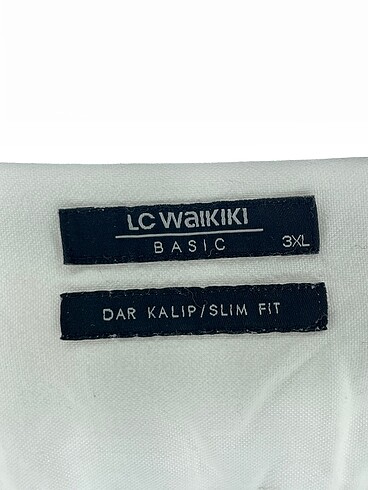 universal Beden beyaz Renk LC Waikiki Gömlek %70 İndirimli.