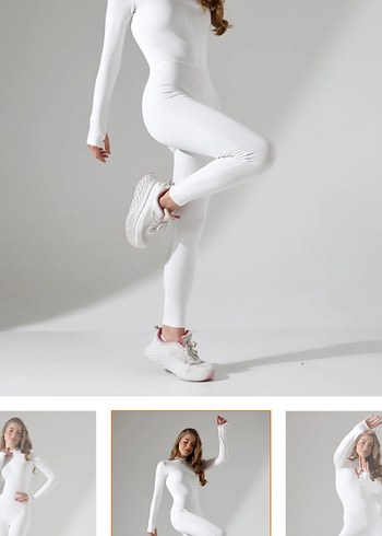 Beyaz termal tulum bedeni olmadı yeni aldım - Görsel 3