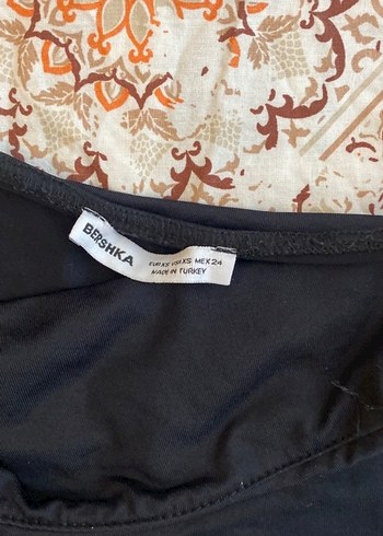 Siyah Straplez mini üst - Görsel 2