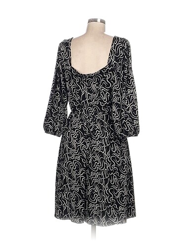 l Beden Vintage Love Uzun Elbise %70 İndirimli.