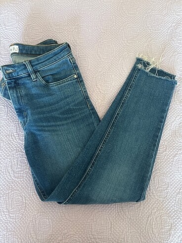 40 Beden lacivert Renk mango dar jean
