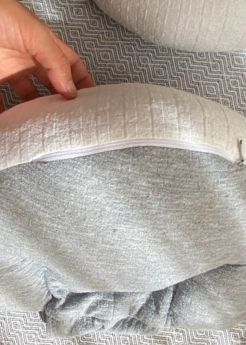 Gri Emzirme ve Hamile Yastığı - Görsel 5