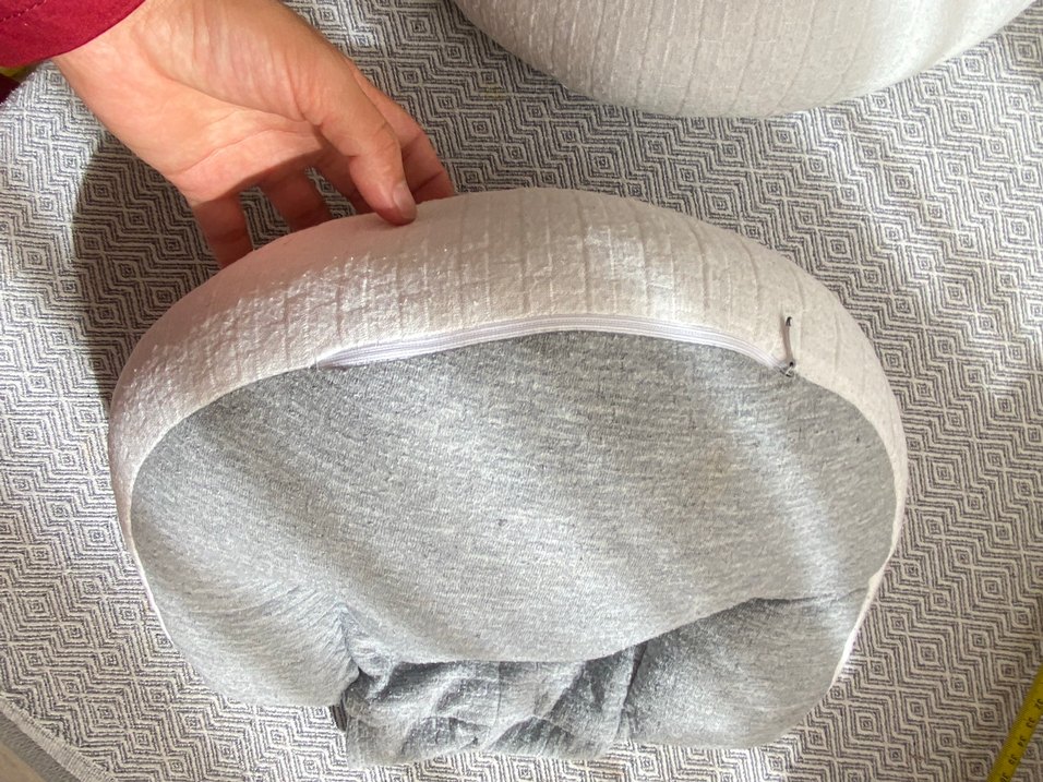 Gri Emzirme ve Hamile Yastığı - Görsel 5