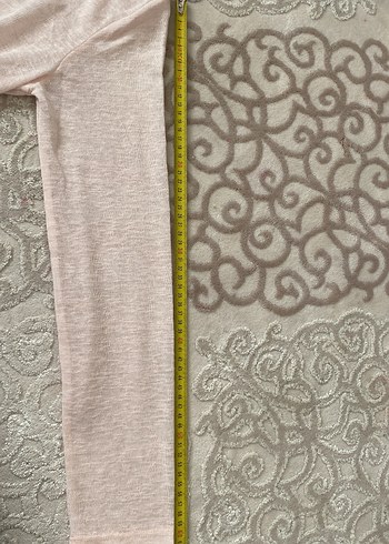 Pembe Uzun Bohem Kadın Sabahlık - Görsel 7