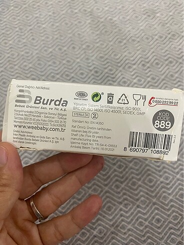 Wee Baby Süt Saklama Poşeti - Görsel 2