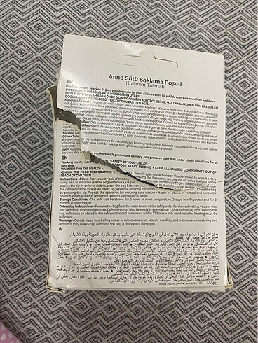 Wee Baby Süt Saklama Poşeti - Görsel 3