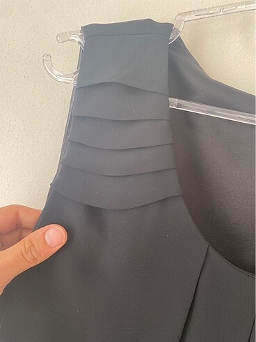 40 Beden siyah Renk Şık Elbise