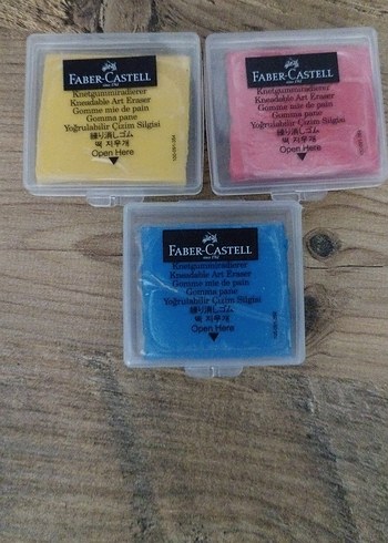 Faber-Castell Çok Renkli Silgi Seti