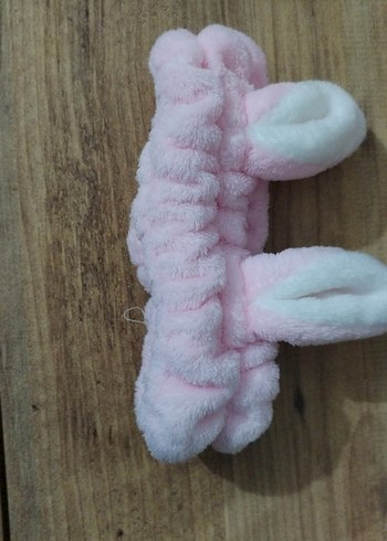 Unicorn peluş göz bandı uyku maskesi ve makyaj için saç bandı - Görsel 5