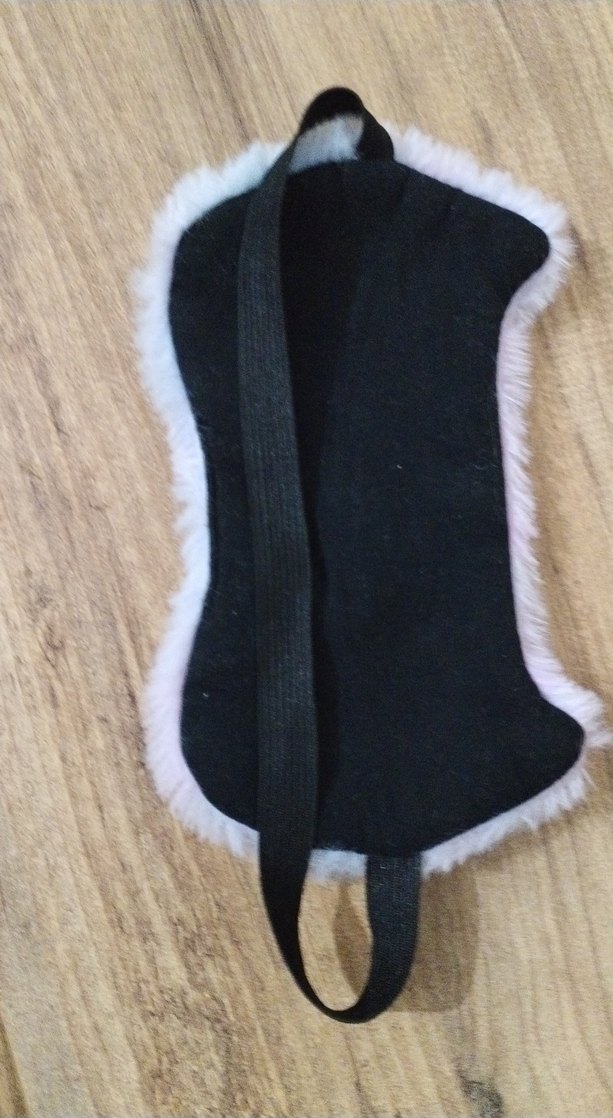 Unicorn peluş  göz bandı uyku maskesi ve makyaj için saç bandı - Görsel 3