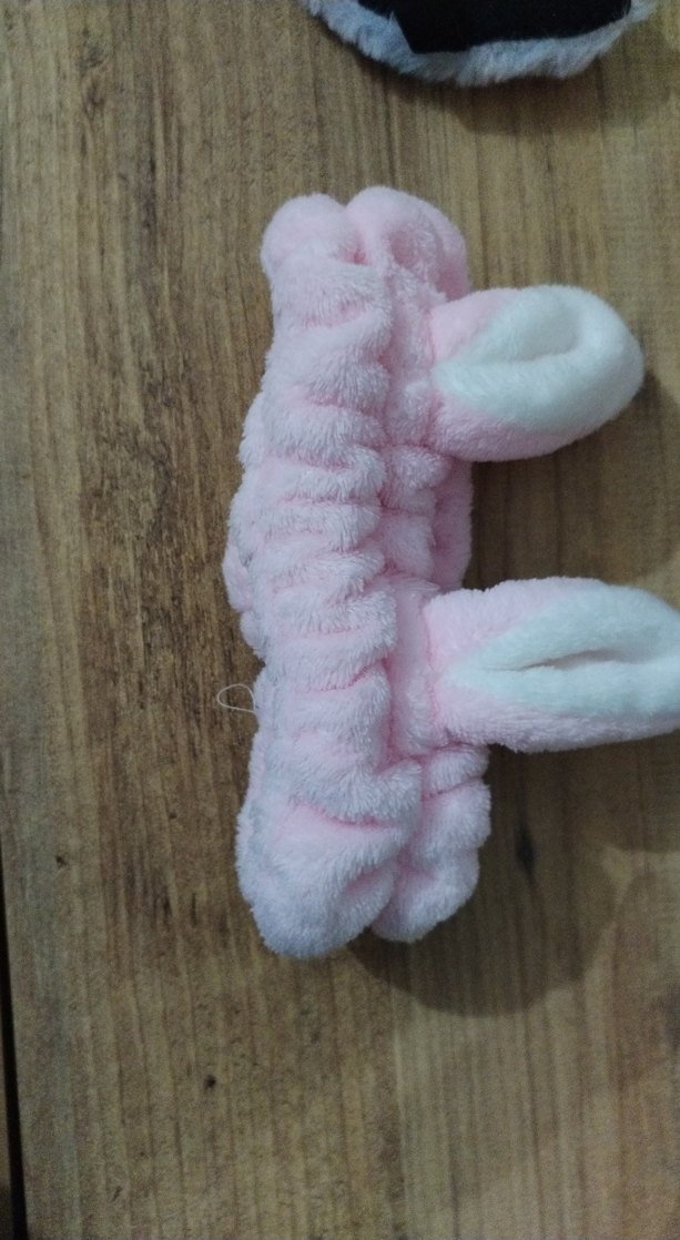 Unicorn peluş  göz bandı uyku maskesi ve makyaj için saç bandı - Görsel 5