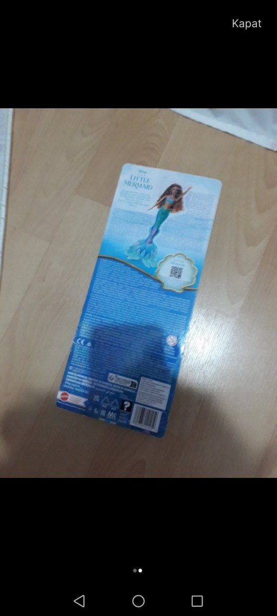 Deniz Kızı Ariel Bebek  Film bebeği - Görsel 5