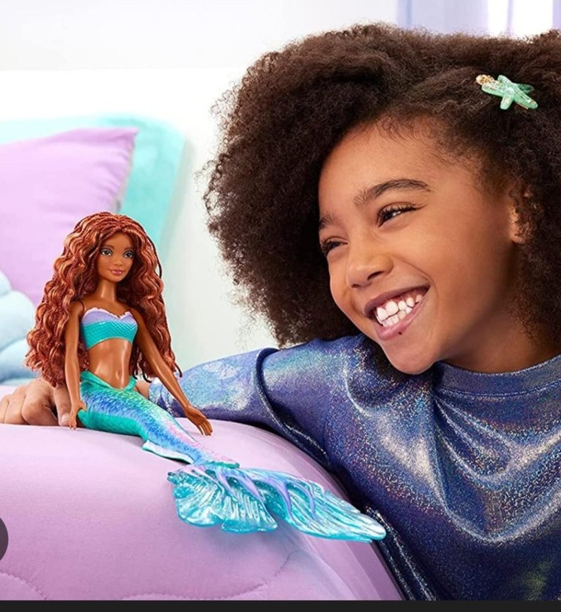 Deniz Kızı Ariel Bebek  Film bebeği - Görsel 4