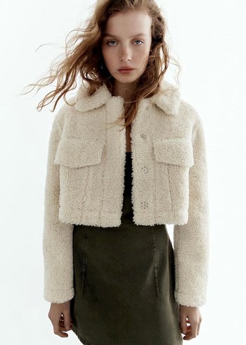 Peluş mont - Görsel 6