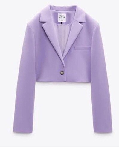 m Beden Blazer crop ceket