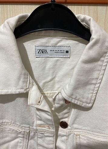 Zara Kısa kollu kot ceket