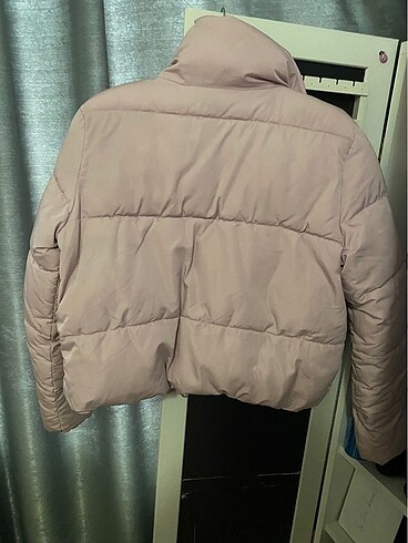 Bershka Bershka pembe şişme mont