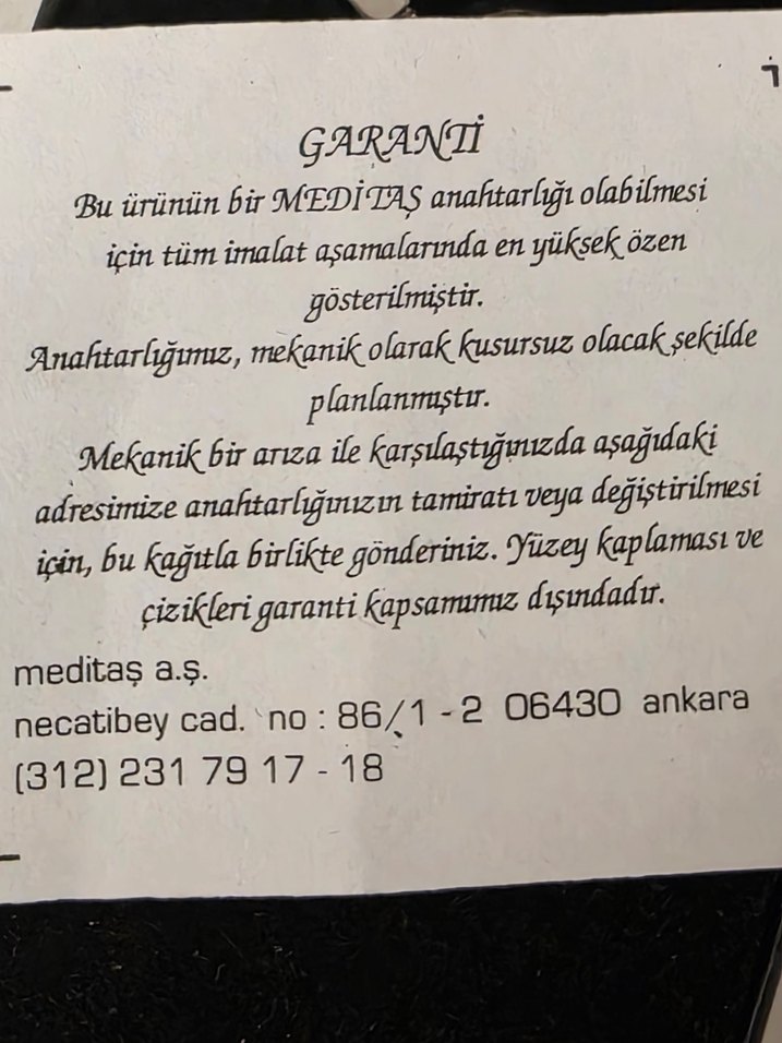 Sıfır Gold Altın Renkli İş Temalı Anahtarlık - Görsel 3