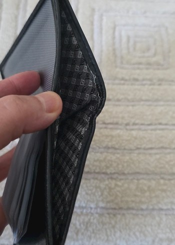 Gucci marks Parlak Siyah Erkek Cüzdan - Görsel 3