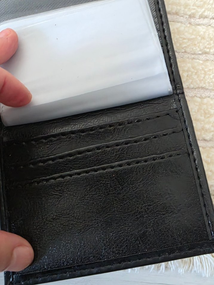 Gucci marks Parlak Siyah Erkek Cüzdan - Görsel 2