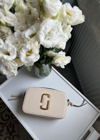 Marc Jacobs Marc Jacobs Beyaz Deri Kadın Çapraz Çanta