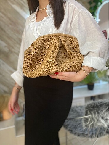 Büyük Boy Clutch Çanta