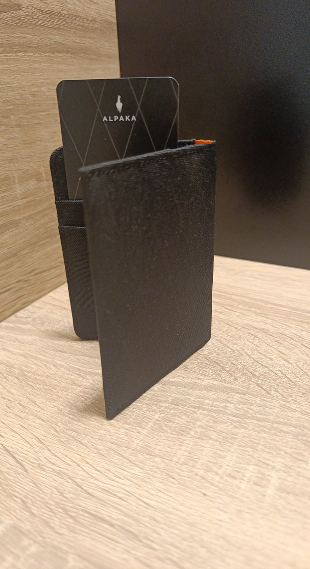 Alpaka Siyah Bifold Erkek Cüzdan - Görsel 2