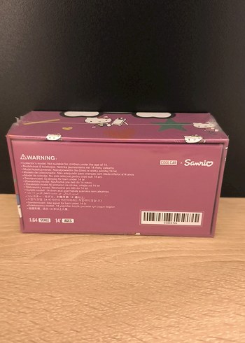 Hello Kitty 1:64 diecast Oyuncak Araba