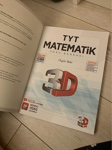  Beden Renk 3D Tyt matametik test kitabı