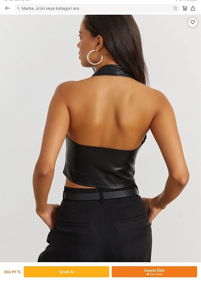 Deri Yelek - Görsel 2