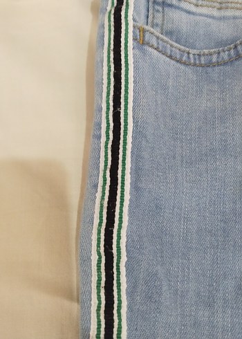 Pastel Mavi Kadın Kot Pantolon - Görsel 2