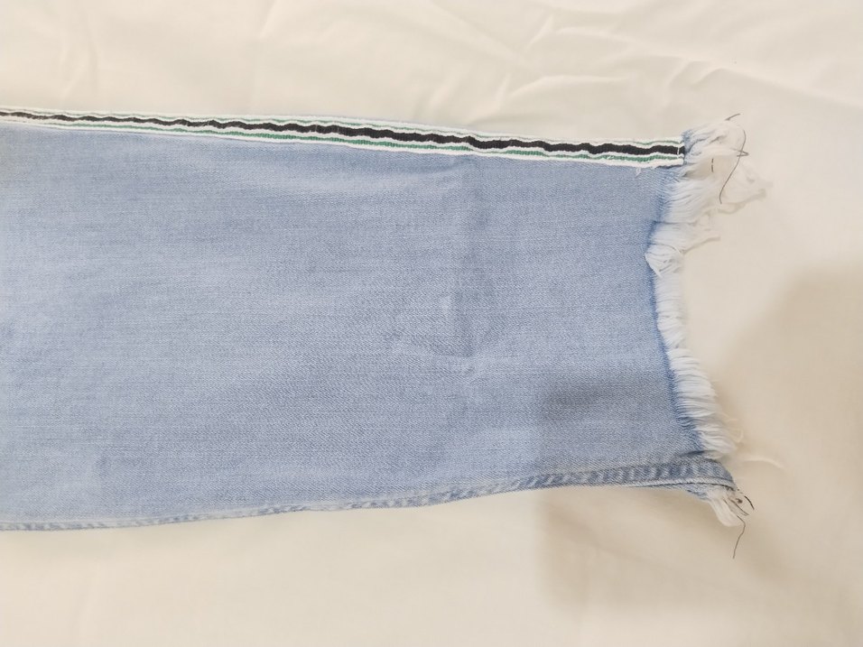 Pastel Mavi Kadın Kot Pantolon - Görsel 4