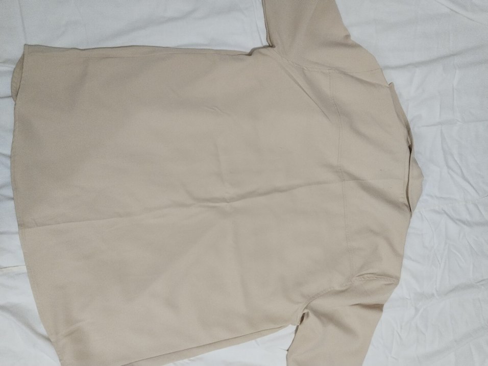 Bej Uzun Kollu Erkek Gömlek - Görsel 5