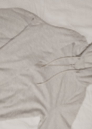 Gri Kadın Fermuarlı Sweatshirt - Görsel 2