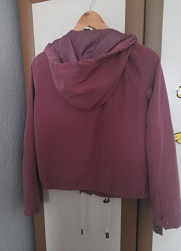 American Vintage Bordo Hırka-Kapüşonlu Hırka