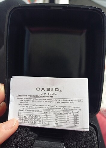 Casio Casio asker saat