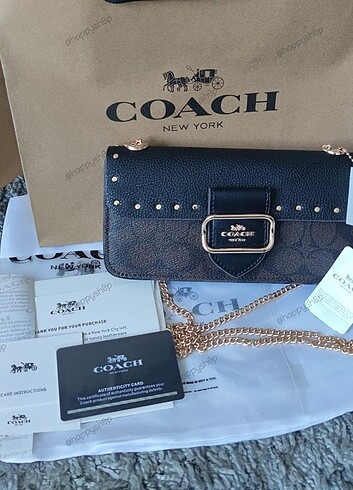 Coach Morgan Crossbody Chain Çanta Kahve