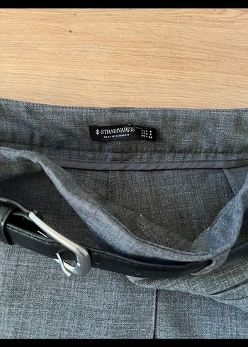 Stradivarius gri etek kemerli - Görsel 4
